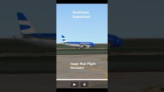 Aerolíneas Argentinas en rfs recommended rfs aviation flight airplane [upl. by Wilkinson184]