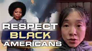 Asian Woman Checks WS For Disrespecting Black Americans And Schools Him On History Of His People [upl. by Oiludbo]