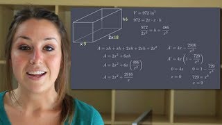 Optimization  Calculus KristaKingMath [upl. by Lacie832]