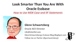 Essbase MDX Case amp IIF Statements [upl. by Asila]