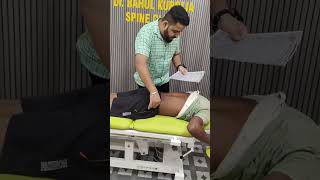 Back pain Chiropractic treatment shorts ytshorts trending [upl. by Greenstein223]