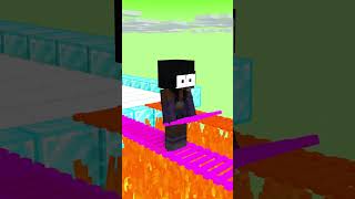 Who you want to help guys Aphmau or Noob Girl Ladder Run Challenge shorts fypシ゚ fypシ゚viral [upl. by Aennaej]