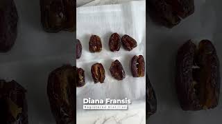 SnickersInspired Stuffed Medjool Dates [upl. by Claudie]