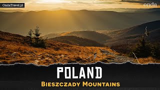 POLAND ❯ Bieszczady Mountains Drone DJI 4K ❯ Wycieczki z OndaTravelpl [upl. by Lebna]