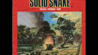 Theme Of Solid Snake  Metal Gear 2 MSX [upl. by Eimmelc310]