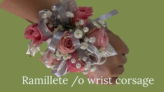 Ramilleteflor para la mano o wrist corsage [upl. by Anir736]