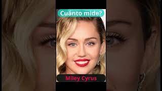 Cuánto mide Miley Cyrus flowers mileycyrus [upl. by Arinaj]