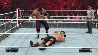 WWE Brock Lesnar vs Umaga [upl. by Ainerbas129]