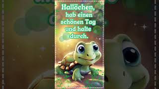 🍃🐢Ein kleiner Gruß für Dich am Donnerstag 🐢🍃Grußvideo zum Versenden für WhatsApp kostenlos shorts [upl. by Filbert]