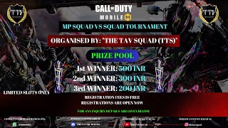 SQUAD VS SQUAD MP TOURNAMENT ORGANISED BY thetavsquad HOSTED BY torqabhivlogs [upl. by Anet]