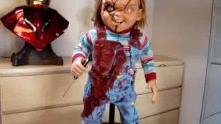 Sideshow Lifesize Chucky replica [upl. by Kovar]