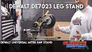 Dewalt DE7023 Leg Stand  Dewalt Universal Mitre Saw Stand [upl. by Noman]