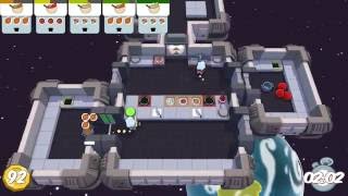 Overcooked Level 55 2 Player Coop 3 Stars [upl. by Dhiman]