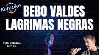 Lagrimas Negras Bebo Valdes amp Diego el cigala Piano Karaoke karaokepiano lagrimasnegras [upl. by Nyberg901]