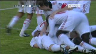 Rodney Strasser Goal on Cagliari  06012011 [upl. by Clinton]