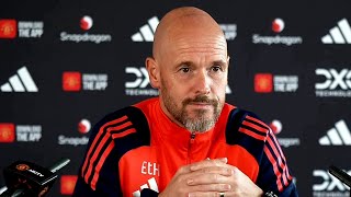 Ten Hag’s Press Conference  Manchester United vs Fulham [upl. by Nylad]