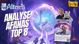 ALTERED  ANALYSE AFANAS  TOP 8 ANGERS  YZMIR [upl. by Aikahs530]