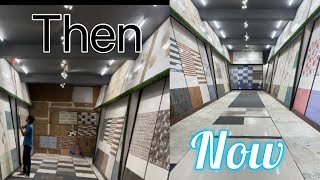 Showroom transformation shortvideo tileshop trending [upl. by Sixla]