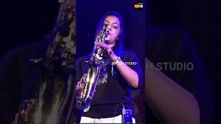 Lipika Saxophone  Aankhon Se Tune Kya  Saxophone Queen Lipika  Saxophone Music  Bikash Studio [upl. by Areht]