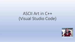 Adding ASCII Art to a program [upl. by Lara]