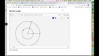 Edmentum Geometry  Relating Arc Length and Area to Radius part 1 of 2 [upl. by Rakel]