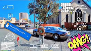 GTA 5 ppsspp Original Mediafıre New Version 2023 On ppsspp Gold  GTA 5 PSP GAMEPLAY [upl. by Silvestro]