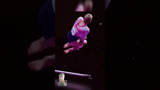 I was jumping from Olympic  sports gymnast olympics tumbling athletics funny viralsports [upl. by Skippy781]