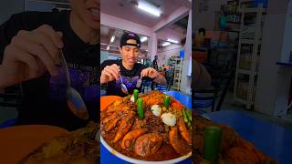 Officially set a new record for the most Nasi Kandar 8KG devoured by a single soul foodchallenge [upl. by Margery]