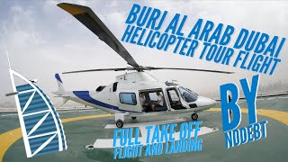 Burj Al Arab Helicopter Tour [upl. by Lezlie]