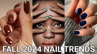 The Best Fall 2024 Nail Trends To Wear  Classy Style [upl. by Akihsal]