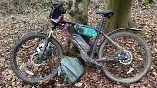 Carrera Vengeance MTB ebike Halfords 3500 miles [upl. by Noitna155]