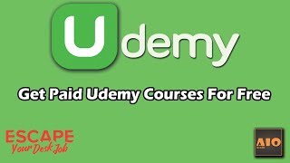 How To Get Paid Udemy Courses For Free 2018 [upl. by Antonina]