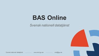 BAS Online pass 2  Säkerhet och personuppgifter [upl. by Nimajeb]