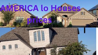 AMERICA lo HOUSES with PRICES  DALLAS COMMUNITY  TELUGU VLOGS from USA [upl. by Lletnohs]