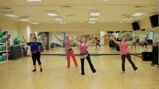 quotSalma ya Salamaquot by Ishtar Alabina Cardio Dance Choreography [upl. by Edals]