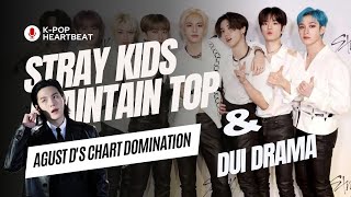 BTS Suga’s DUI Apology Agust Ds Chart Domination amp KPops Billboard Takeover [upl. by Rfinnej]