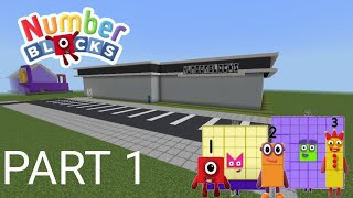 How To Build a Numberblocks Place In Minecraft  City Build PART 1 [upl. by Duvall282]