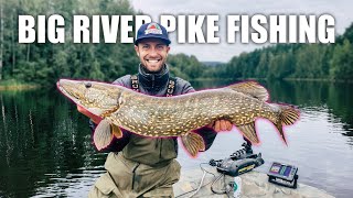 BIG RIVER hold the BIGGEST pike [upl. by Carberry]