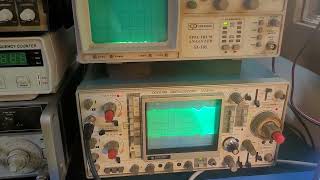 Oscilloscope view of over modulation quothackedquot CB radio How to set 100 modulation [upl. by Oirelav]