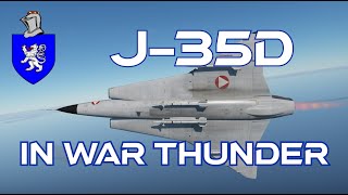 J35D Draken In War Thunder A Basic Review [upl. by Attela]