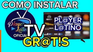 PLAYER latino en tu SMART TV  GRt¡S [upl. by Coulombe]