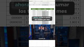 ➡️De mes a suma en Excel excel exceltips consejos exceltricks exceltutorial tips tutorial [upl. by Oeflein]