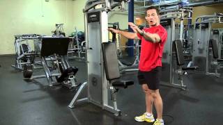 Life Fitness Pro2 RearDelt Instructions [upl. by Notna]