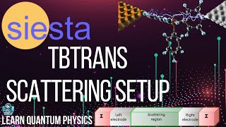 Tutorial on How to Setup Scattering Region for Transiesta [upl. by Shultz152]