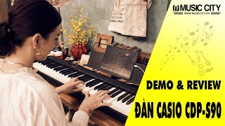 Demo Đàn Piano Casio CDPS90  Music City [upl. by Sigsmond]