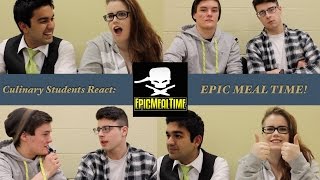 Epic Meal Time  Culinary Students React S1Ep6 [upl. by Rocky]