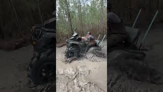 Choochin honda muddy mud muddyadventures offroad mudmadness mudding 843Offroad shortsvideo [upl. by Airbmak]