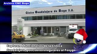 Capturan 4 funcionarios de la clínica Guadalajara por cobros irregulares al Fosyga [upl. by Eiclehc651]