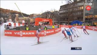 Drammen 2016  Mens Sprint Final  Petter Norhtug Jr Wins [upl. by Evatsug579]