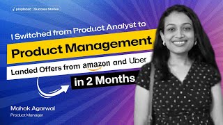 I Switched to Product Management and Landed Offers from Multiple ProductBased Companies in 2 Months [upl. by Einamrej927]